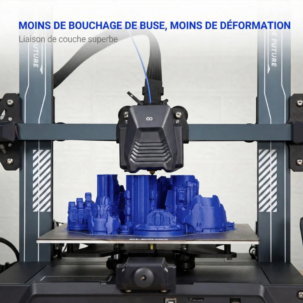 Elegoo - PLA - Translucide (Translucent) - 1,75 mm - 1 kg - RFID - Image 4