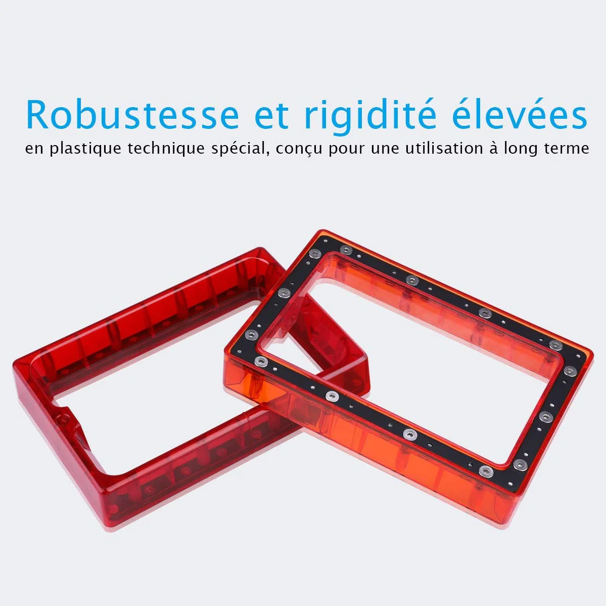 ELEGOO Kit 2 Réservoirs résine en plastique avec FEP préinstallé - Image 6