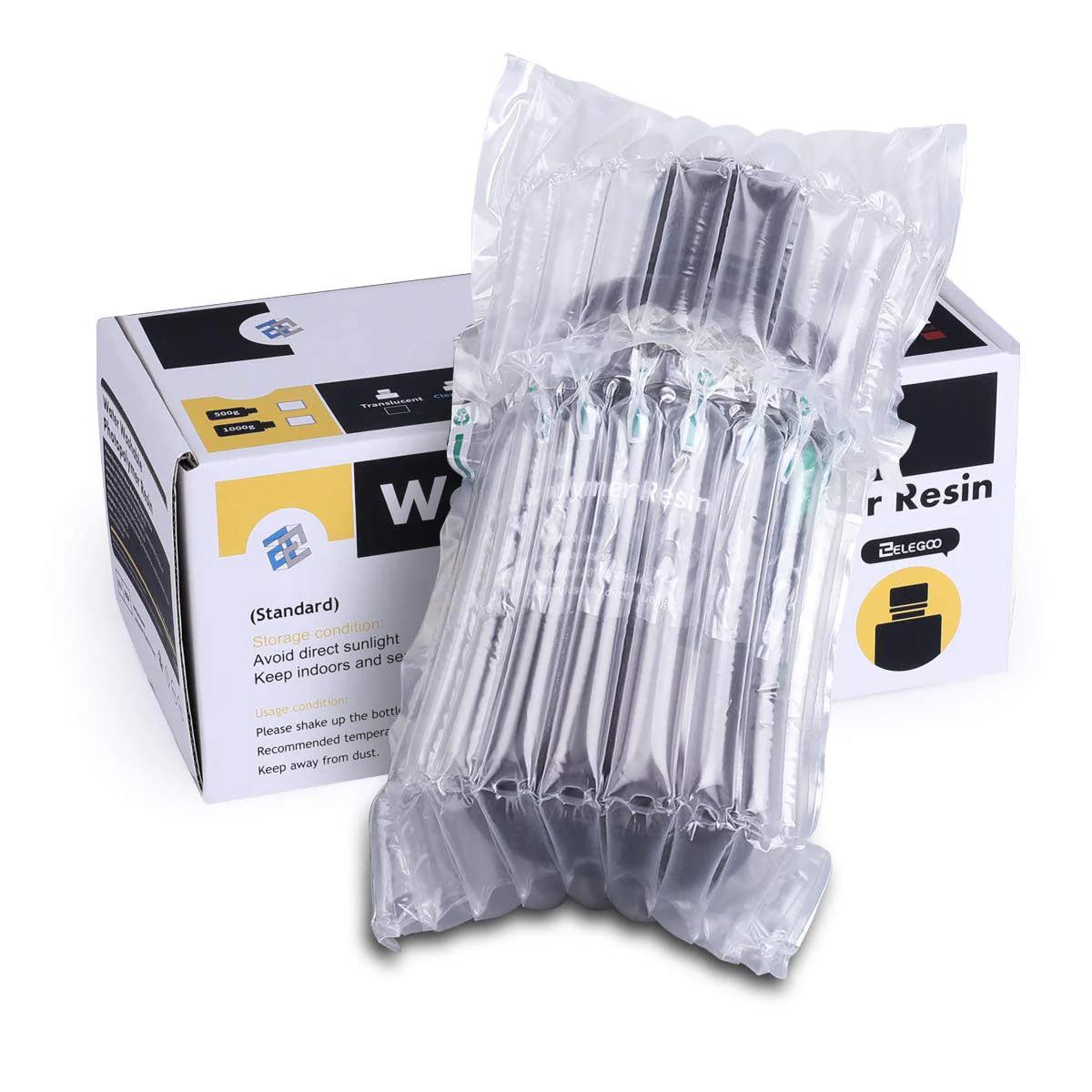 ELEGOO - Résine Water Washable - Bleu Translucide (Clear Blue) - 1 kg - Image 6